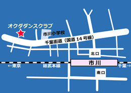 Okuda Dance Club Map